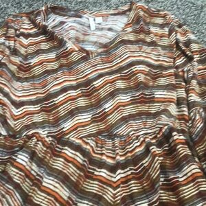 Dress v neck dress blouse